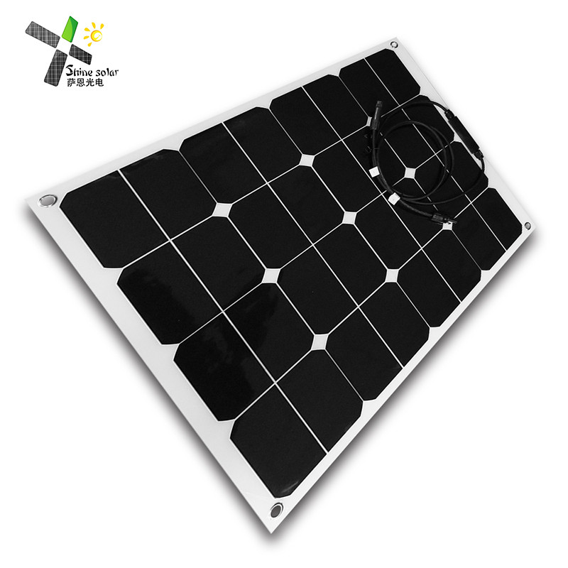 Travel Camping Sunpower Flexible Solar Cells 60W 120w 200w Folding Portable Panel