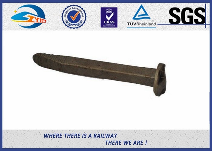 Standard Plain Railroad Track Spike Dog Screw Spikes Carbon Steel 4.6 Grade
