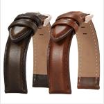 Wax Oil 18mm Leather Watch Band Strap ODM Top Grain Leather Watch Strap