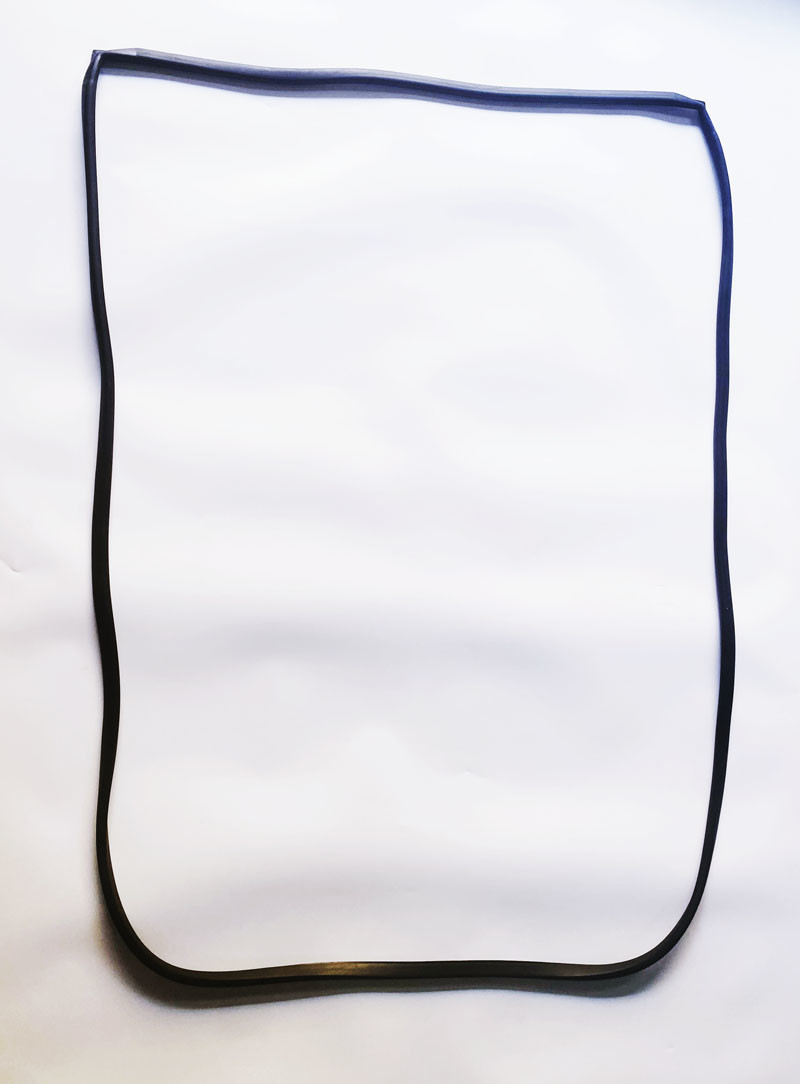ZAZ200 120 230 Rubber Strip Excavator Cab Accessories
