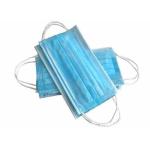 Breathing 3 Ply Disposable Face Mask Virus Resistance Outdoor Protectiion