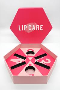 China Lip Care Custom Makeup Packaging Special Shape Recyclable Paper Cosmetic Packaging wholesale