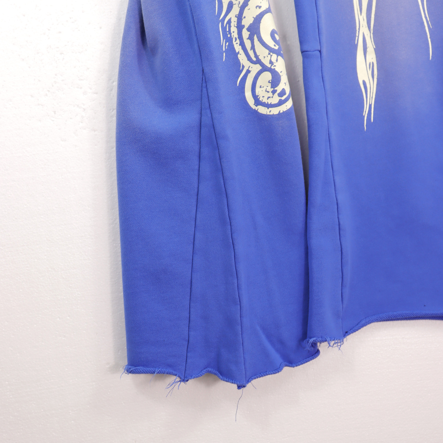 Custom Printing Tracksuit for Men 100% Cotton French Terry Hoodie and Flare Sweatpants Set