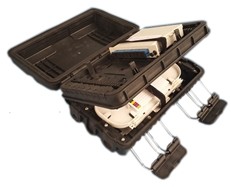 Anti UV Outdoor Fiber Optic Distribution Cabinet 24 Fiber Impact Resistant