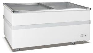 China Cold Storage Commercial Chest Freezer / 580L Supermarket Island Freezer wholesale