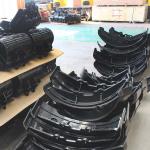Internal Combustion Drive Micro Mini Excavator Ramming Hydraulic Crawler