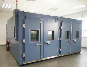 China LIYI 2 Chambers Combined Walk In Humidity Chamber Low Temperature Chamber wholesale
