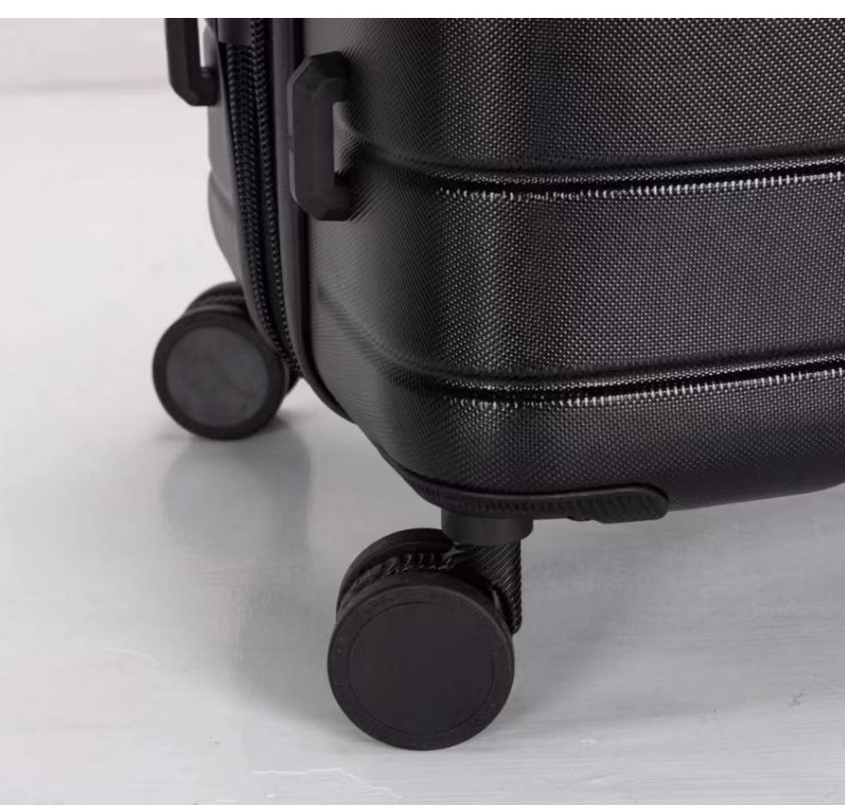Factory Custom White 3-Piece Hardshell ABS Carry-On Luggage Set Unisex Travel Gear With Spinner Wheels