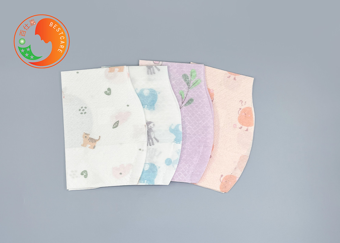 Eco Friendly Customized Disposable Baby Bibs Boy Girl Private LOGO Colorful