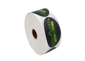 China Anti - Ultraviolet Custom Adhesive Labels Permanet Glue PET Material For Bottle wholesale