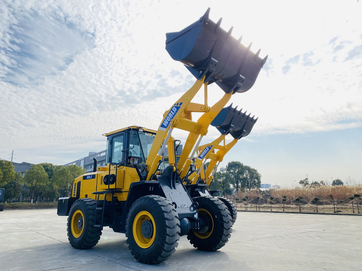 Cummins / Weichai Engine Front End Wheel Loader Bucket Capacity 1.7-2.5m3