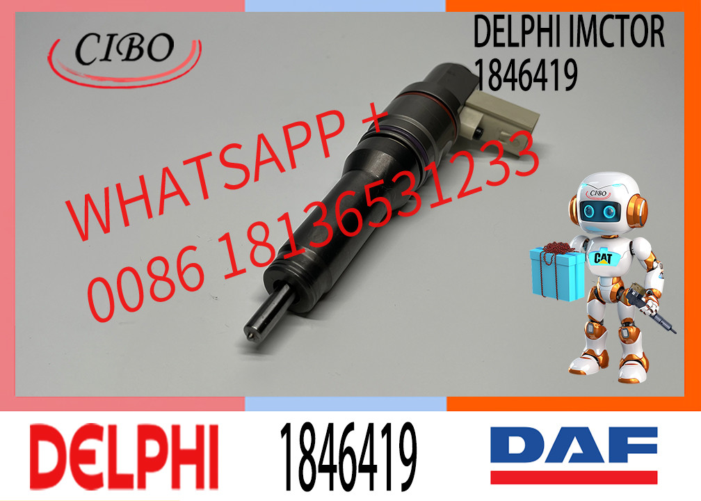 Genuine Brand New Neutral Smart EUI Injector BEBJ1A05002 BEBJ1A00202 1905001 1846419 For DAF MX XF105