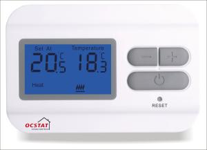 China 2 Wire Digital Room Thermostat / Non - Programmable Wireless Thermostat wholesale