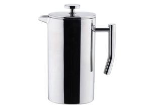 China Stainless Steel French Press Pot Laser Logo SS304 800ml / 1000ml wholesale