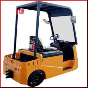 China 4000 KG Electric Towing Tractor Overall Length 2020mm CE certificated wholesale