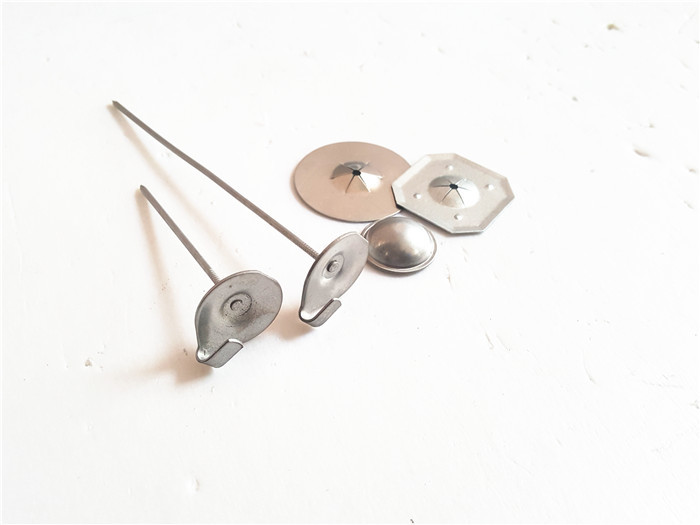 US Standard Stainless Steel Lacing Anchors With 22mm Dia Aluminum Dome Caps