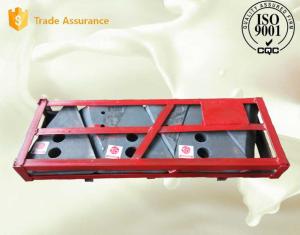 China High Cr Cast Iron Retention Ring Cement Steel Mill Liners Quenching / Tempering wholesale
