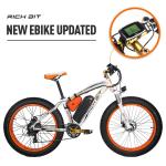 US EU STOCK All Terrain Fat Tire Electric Bike 1000w Brushless Motor 17Ah RICH