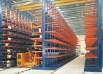 Heavy Duty Cantilever Storage Rack / Steel Storage Rack Orange Color ISO9001
