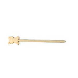 China 12cm Cocktail Bamboo Food Picks Bulk Wooden Cutlery Reusable wholesale
