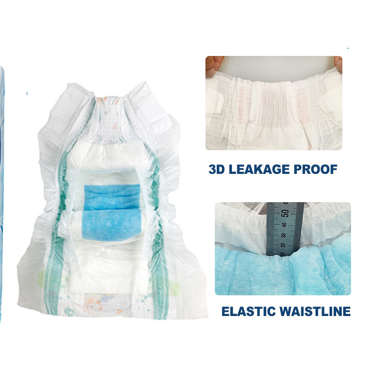 Clothlike Bottom Nonwoven Backsheet Breathable Baby Diapers