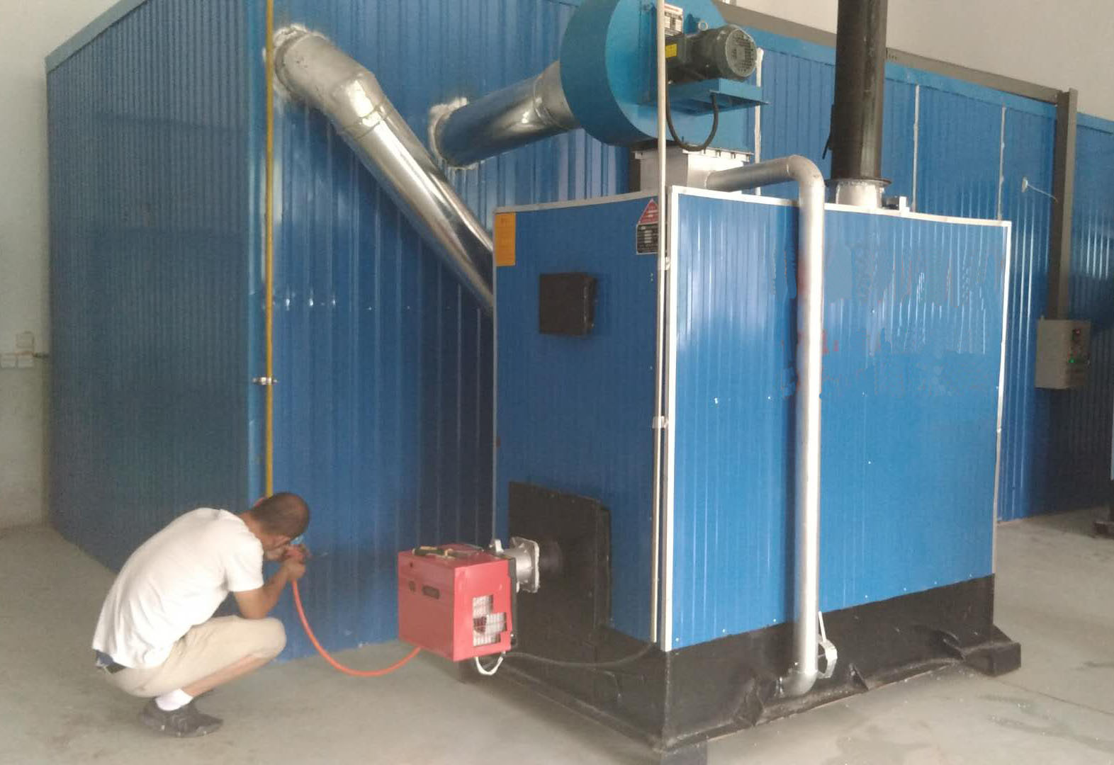ISO 20m3 Hardwood Lumber Kiln Wood Drying Equipment