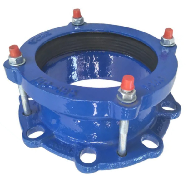 EN124 DI Galvanized Carbon Steel Universal Gibault Coupling PE/PVC/Steel Pipe Connector