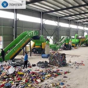 China Scrap Mixed Waste Plastic PET Bottle Scrap Recycling Plant Machine wholesale