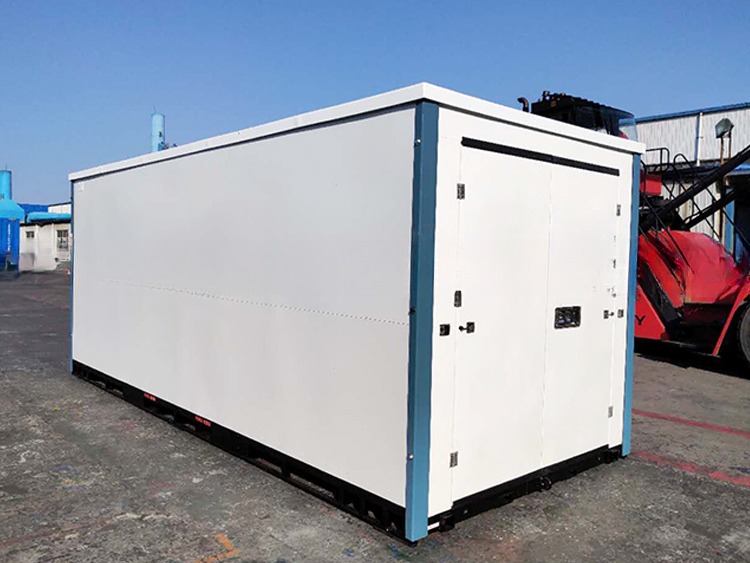 Workshop Storage Solution 16ft Foldable Self Storage Portable Sandwich Panel Container