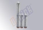 Color / Odor Removal Charcoal Water Filter Cartridge Paper 5 Micron PP Membrane