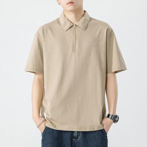 China Custom Logo Casual Oversized T Shirt  Plus Size S Polo Shirt wholesale
