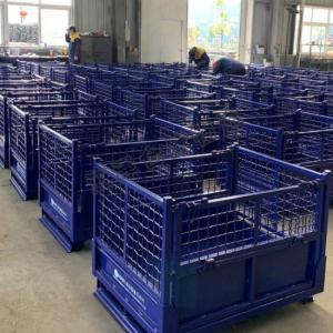 China Customized Stillage Pallet Cage 1200mm Height 50kg Capacity 800mm Depth wholesale