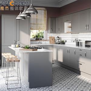 China Base Cabinets Custom Kitchen Islands with Stove and Wheels Luxury wholesale