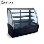 Stainless Steel 304 Refrigerated Deli Case Bakery Display 400L