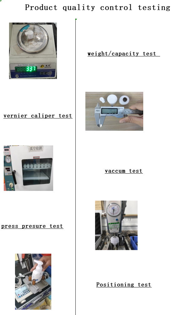 30mm Foam Bottle Pump outer /inner spring customized tube length and colour