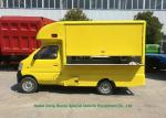 Four Wheel Mini Mobile Kitchen Truck For Snack Cooking / Ice Cream Selling