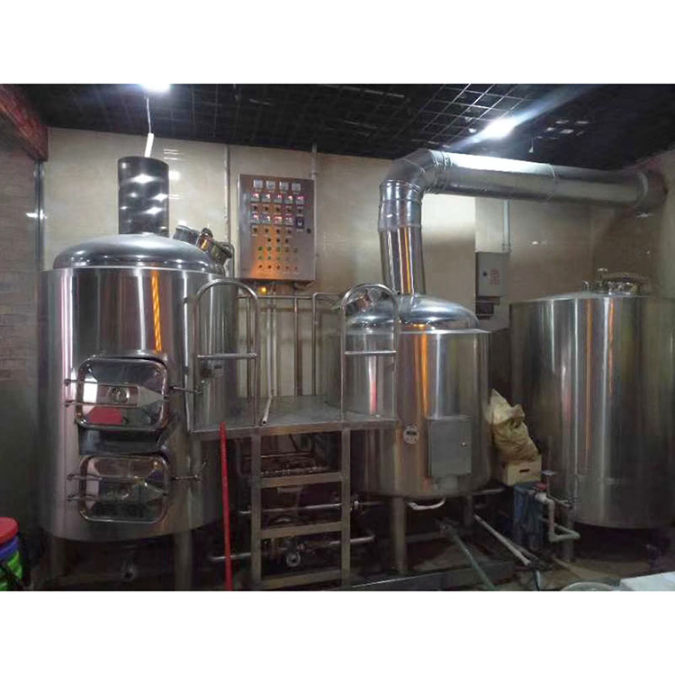 300lt Working Volume Luxury Color Brewery Plant Beer Equipment Kit for Food Beverage