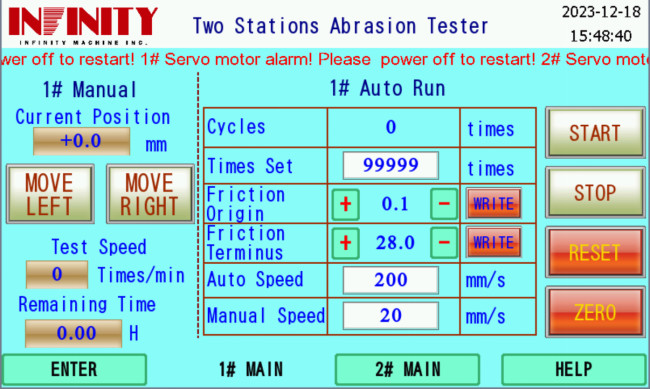 Versatile Precision Friction Testing Machine Work Plan 2-50mm Adjustable Wires Test Load 80-1000g