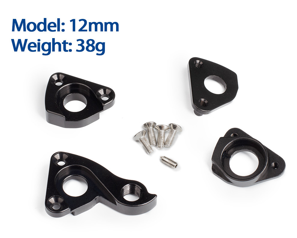 Thru Axle Rear Derailleur Hook Carbon Mountain Bike Hanger For MTB Frames