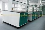 University anti aging science lab island bench epoxy resin chemical resistant