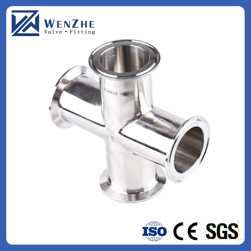 RTS Stainless Steel 304 316L Four-Way Connector Perfect for Customized Installations