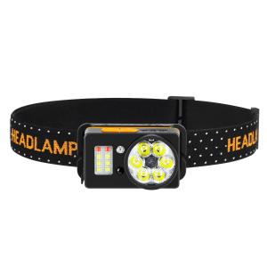China Portable Magnetic Hanging Outdoor Camping Rechargeable Warning Headlamp wholesale