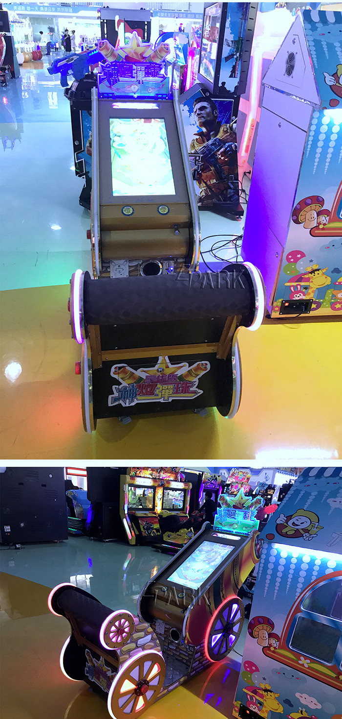 Indoor Kids Coin Operated Game God Shell Beads For Amusement Center