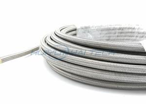 China High Pressure Metallic Braided Sleeving , Stainless Steel Braided Cable Sleeving wholesale