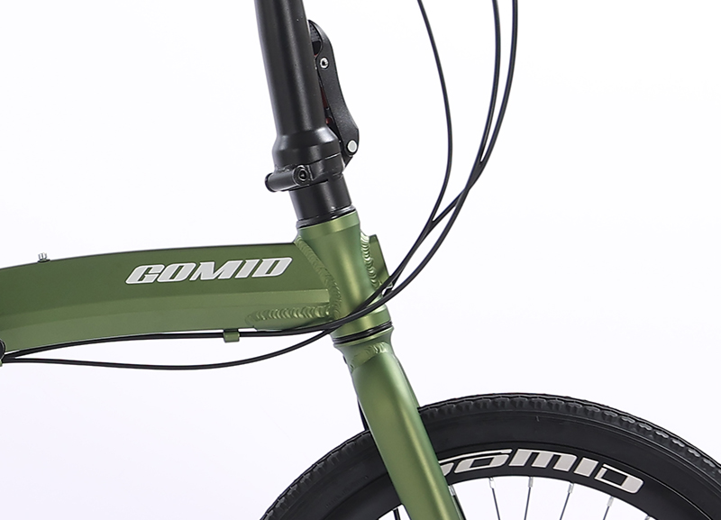 Custom Folding Bicycle SHIMANO ALTUS M310 8S RD Rear Derailleur and Hydraulic Disk Brake Bisiklet for GOMID 20 Foldable Bike
