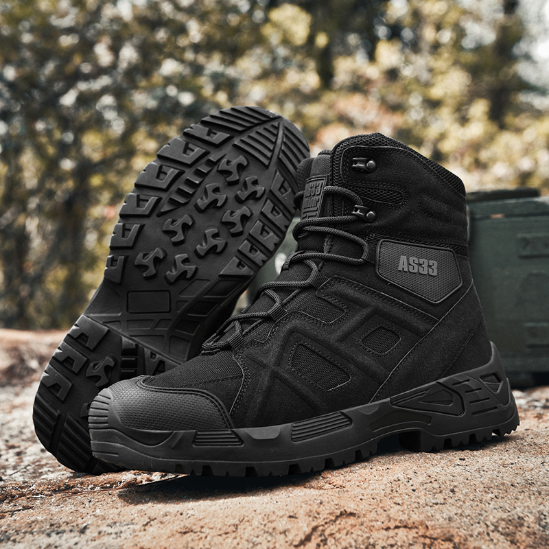 Fashionable 1.5kg/Pair Top Mountaineering Boots for Men's Outdoor Adventures