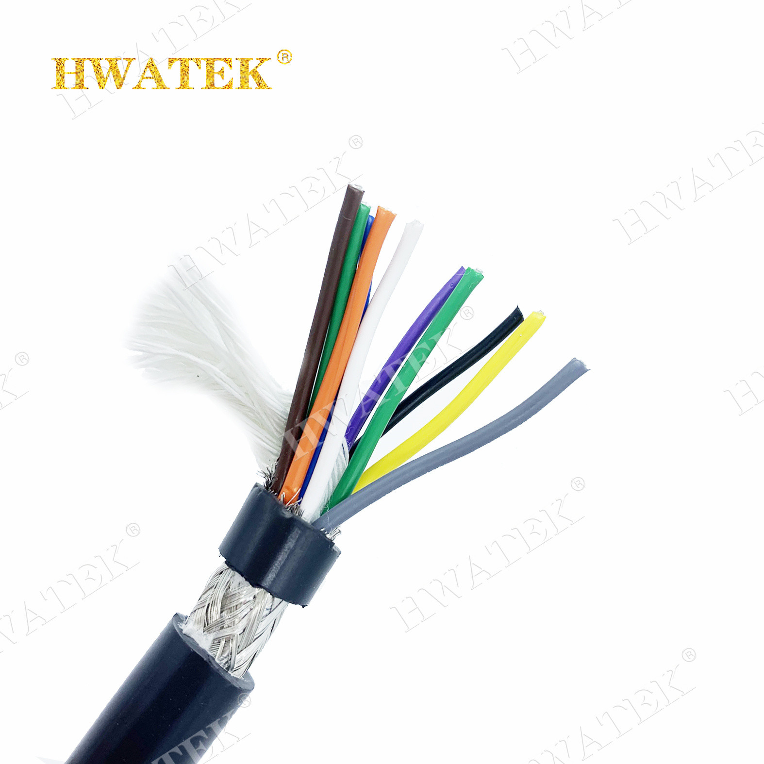 THHN 5C / 2AWG 90℃ PVC Jacket 600V Cable Bare Copper Stranded TC-ER