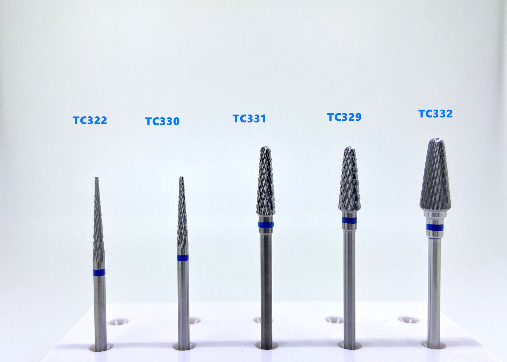 Tungsten Carbide Dental Sintered Diamond Bur For Plaster Model Metals Porcelain