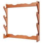 Wall Mounted Pop Pos Display Pinewood Wooden Gun Display Rack