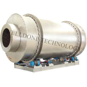 China Steam Heating Sand Rotary Dryer Low Temperature Drying Remote Control wholesale